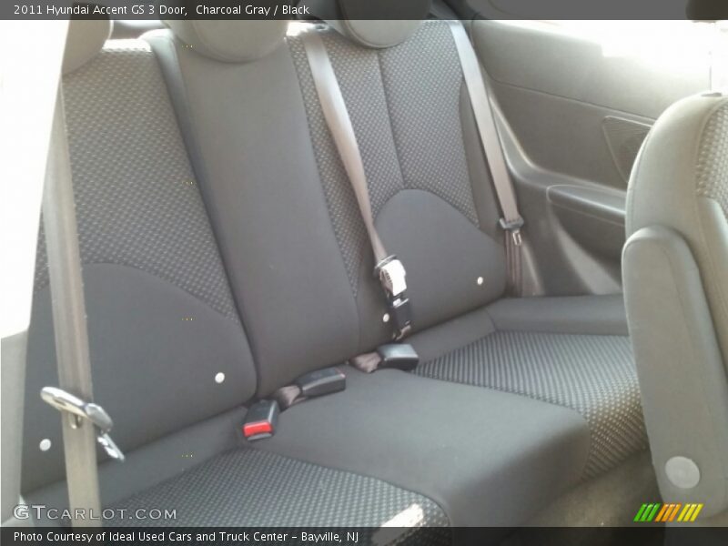 Charcoal Gray / Black 2011 Hyundai Accent GS 3 Door