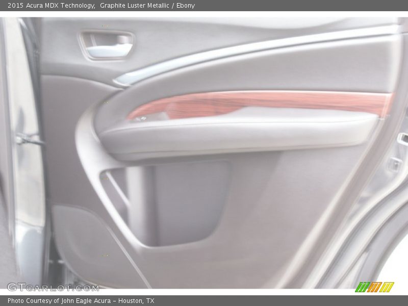Graphite Luster Metallic / Ebony 2015 Acura MDX Technology