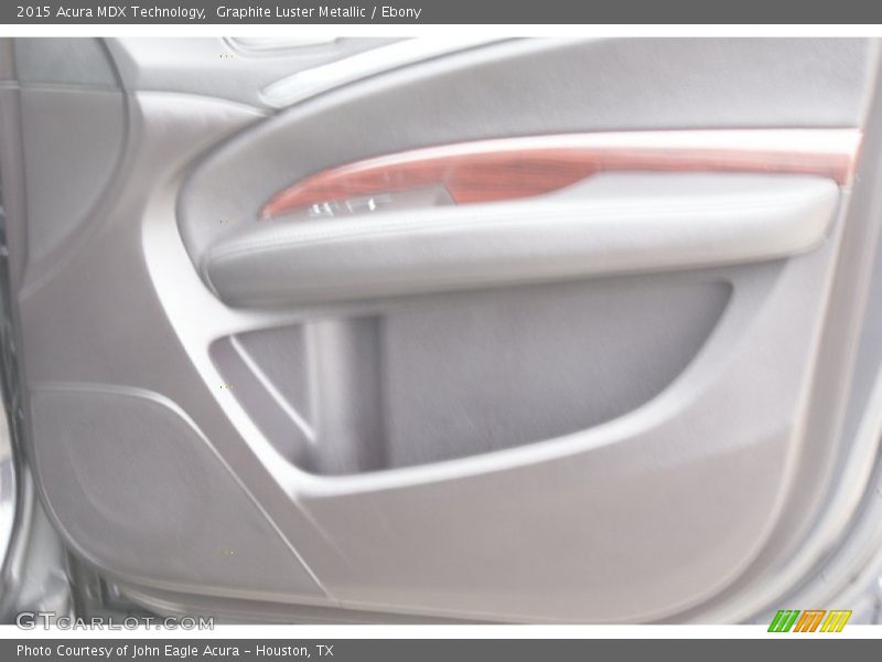 Graphite Luster Metallic / Ebony 2015 Acura MDX Technology