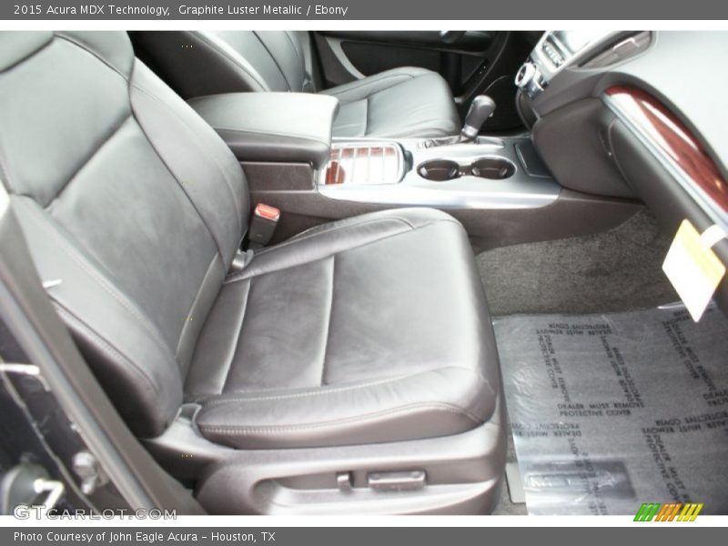 Graphite Luster Metallic / Ebony 2015 Acura MDX Technology