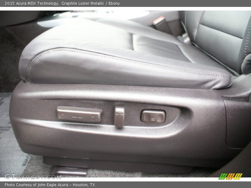 Graphite Luster Metallic / Ebony 2015 Acura MDX Technology