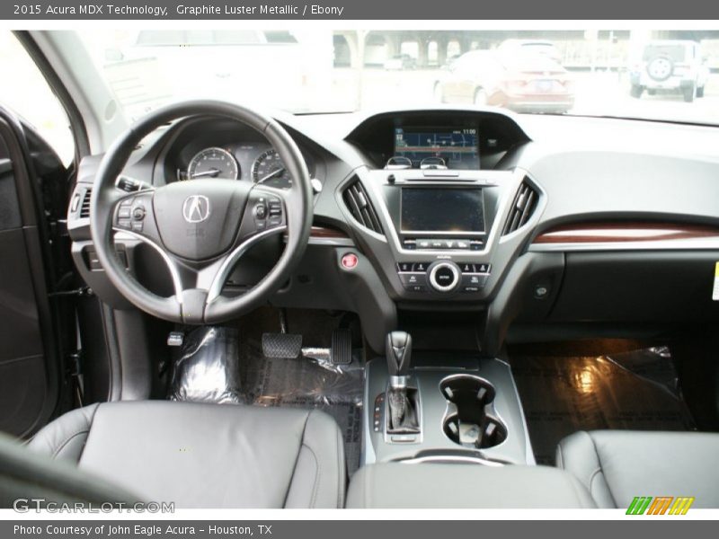 Graphite Luster Metallic / Ebony 2015 Acura MDX Technology