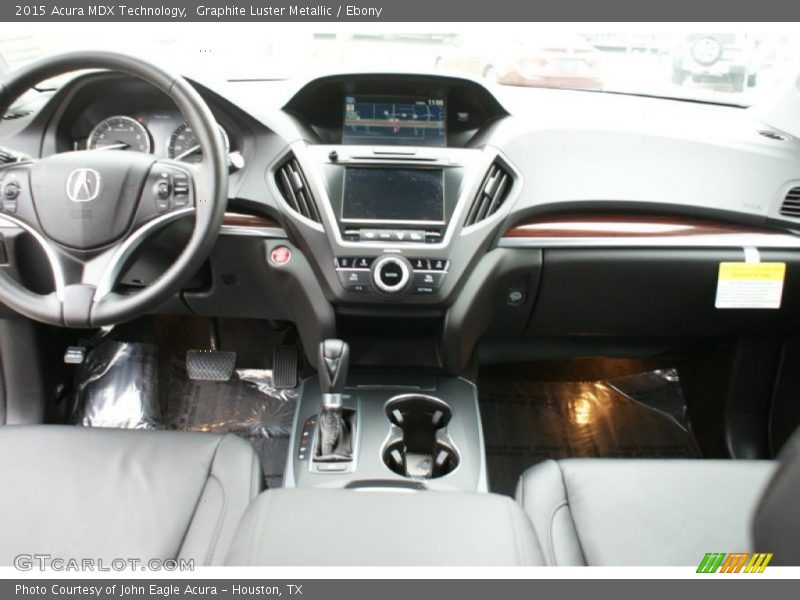 Graphite Luster Metallic / Ebony 2015 Acura MDX Technology