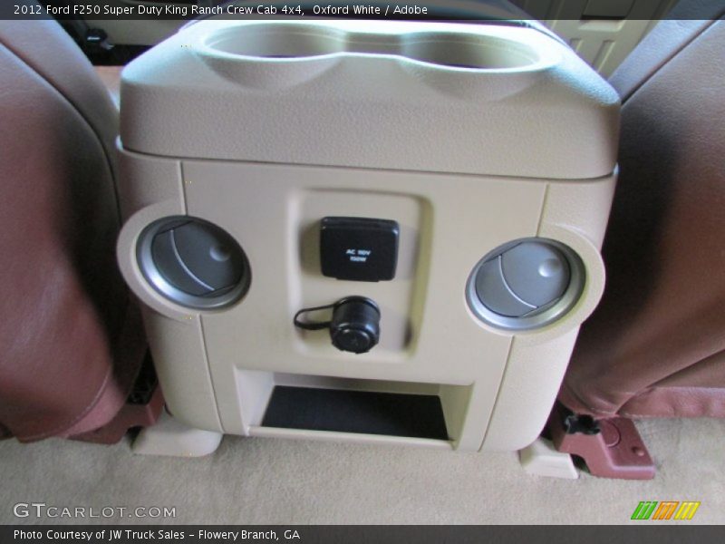 Oxford White / Adobe 2012 Ford F250 Super Duty King Ranch Crew Cab 4x4