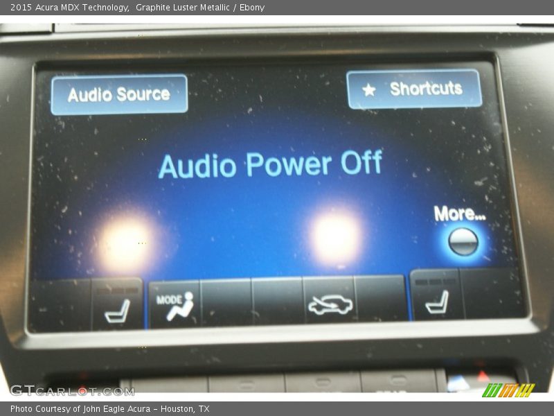 Graphite Luster Metallic / Ebony 2015 Acura MDX Technology