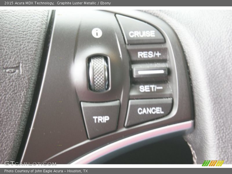 Graphite Luster Metallic / Ebony 2015 Acura MDX Technology