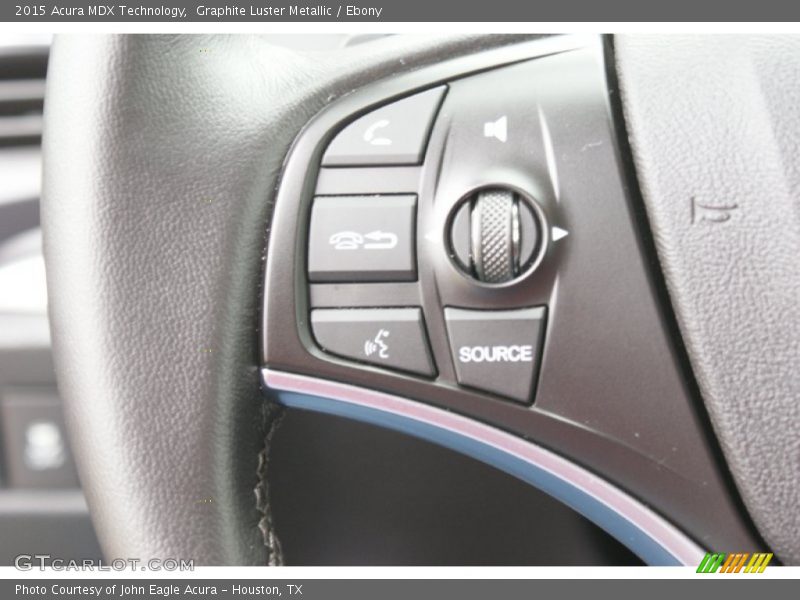 Graphite Luster Metallic / Ebony 2015 Acura MDX Technology