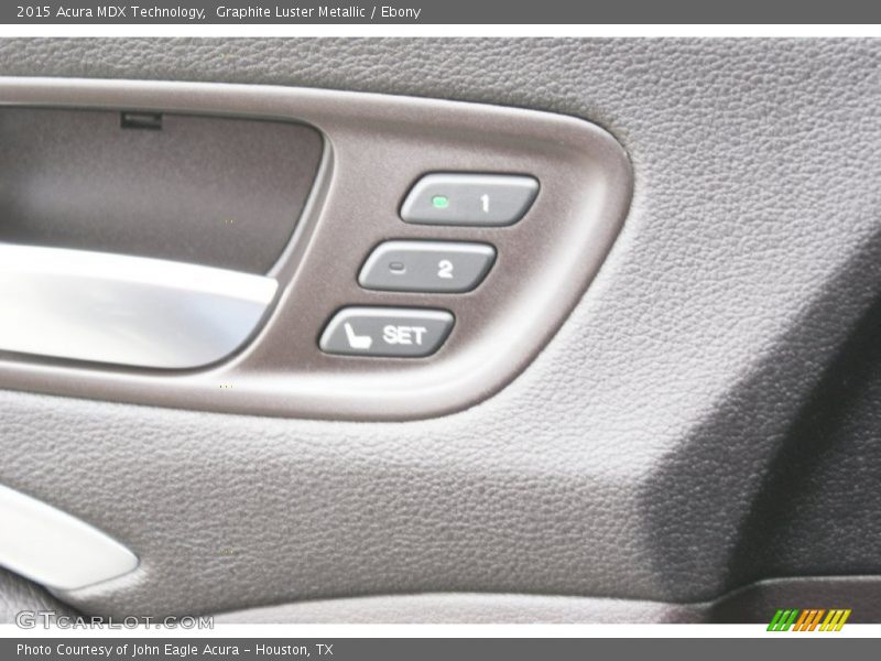 Graphite Luster Metallic / Ebony 2015 Acura MDX Technology