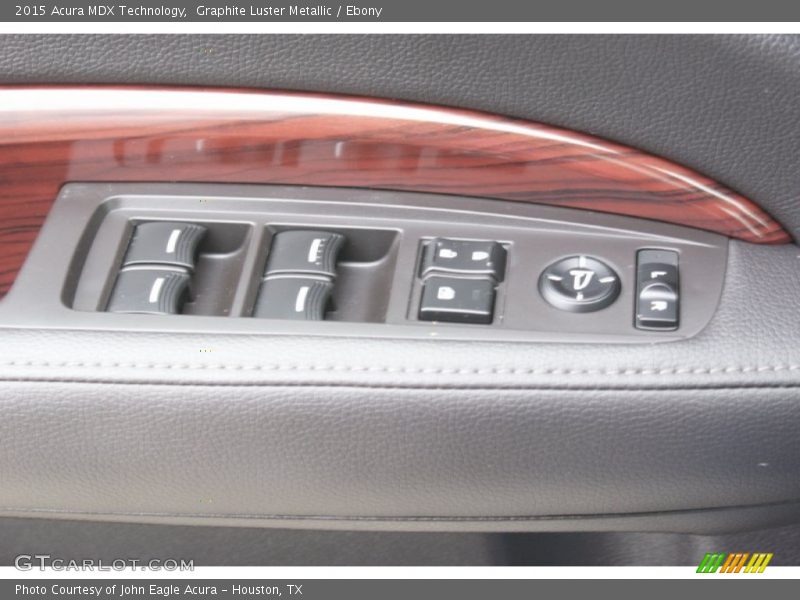 Graphite Luster Metallic / Ebony 2015 Acura MDX Technology