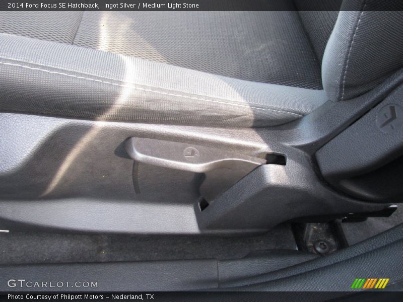 Ingot Silver / Medium Light Stone 2014 Ford Focus SE Hatchback