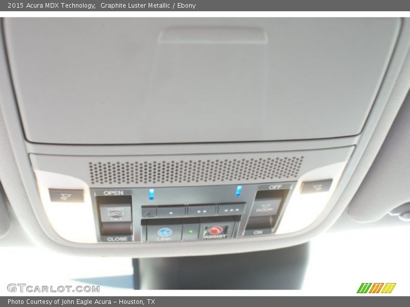 Graphite Luster Metallic / Ebony 2015 Acura MDX Technology