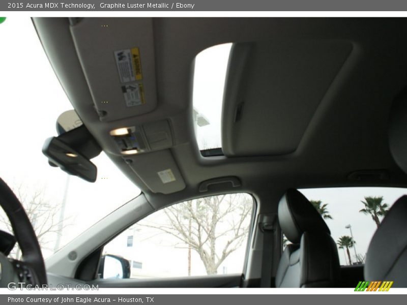 Graphite Luster Metallic / Ebony 2015 Acura MDX Technology