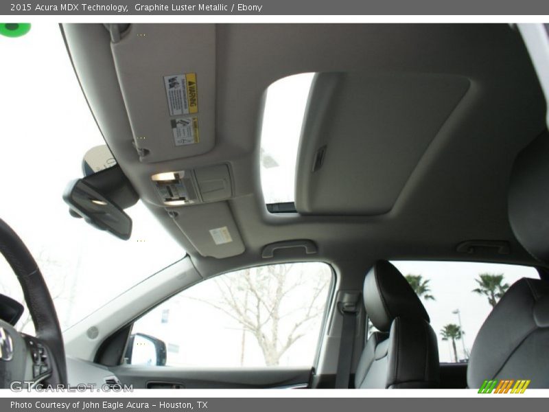 Graphite Luster Metallic / Ebony 2015 Acura MDX Technology