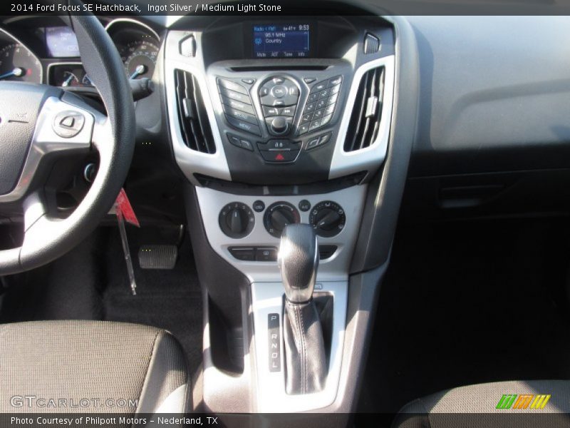 Ingot Silver / Medium Light Stone 2014 Ford Focus SE Hatchback