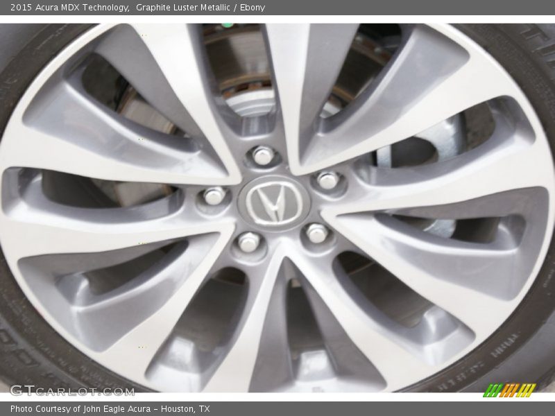 Graphite Luster Metallic / Ebony 2015 Acura MDX Technology