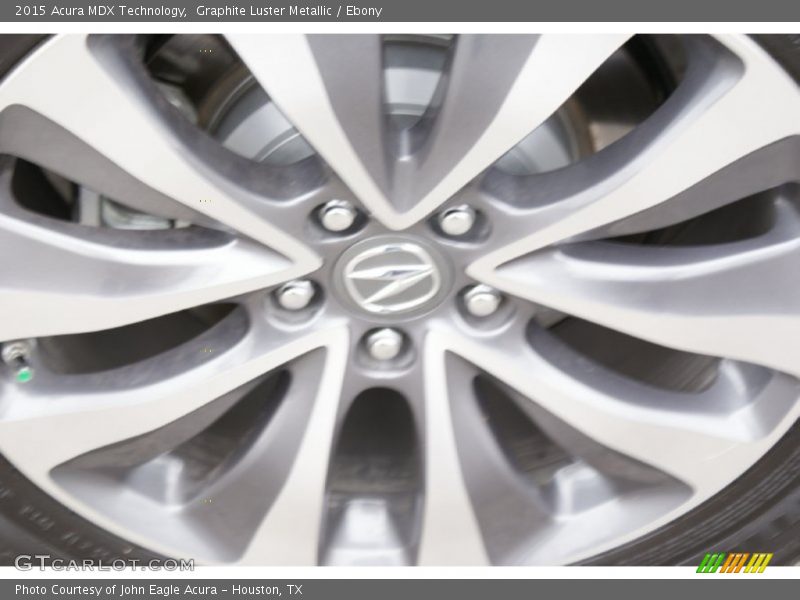 Graphite Luster Metallic / Ebony 2015 Acura MDX Technology