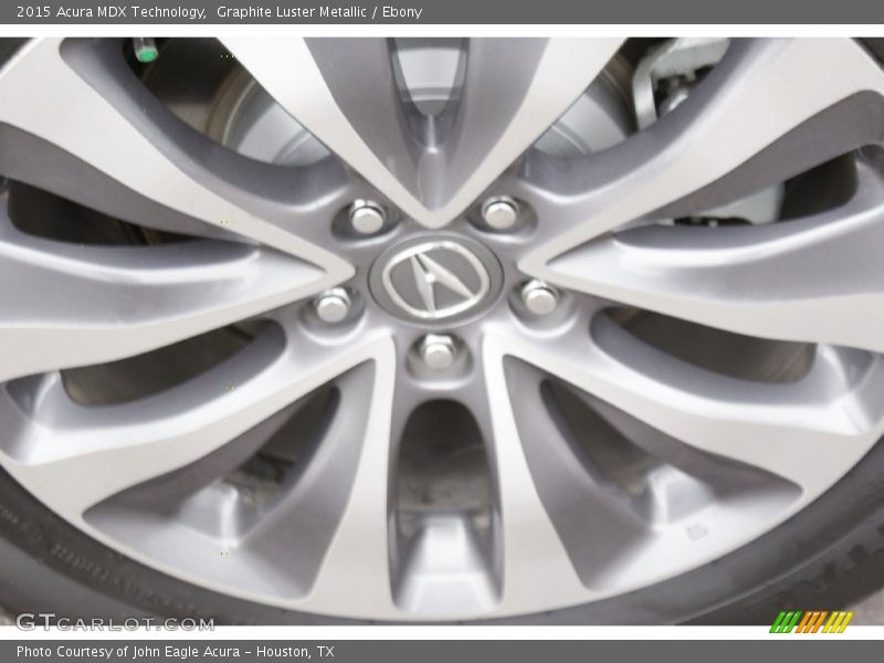 Graphite Luster Metallic / Ebony 2015 Acura MDX Technology