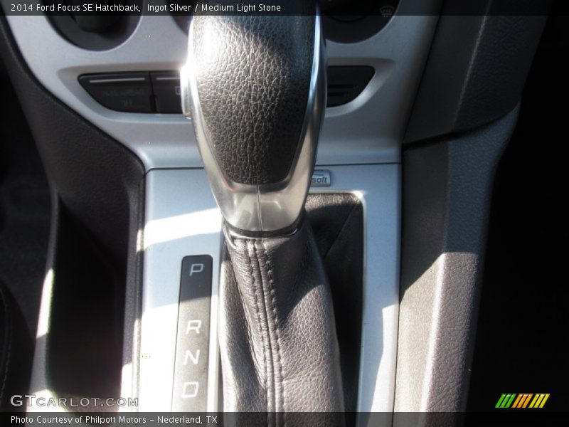 Ingot Silver / Medium Light Stone 2014 Ford Focus SE Hatchback