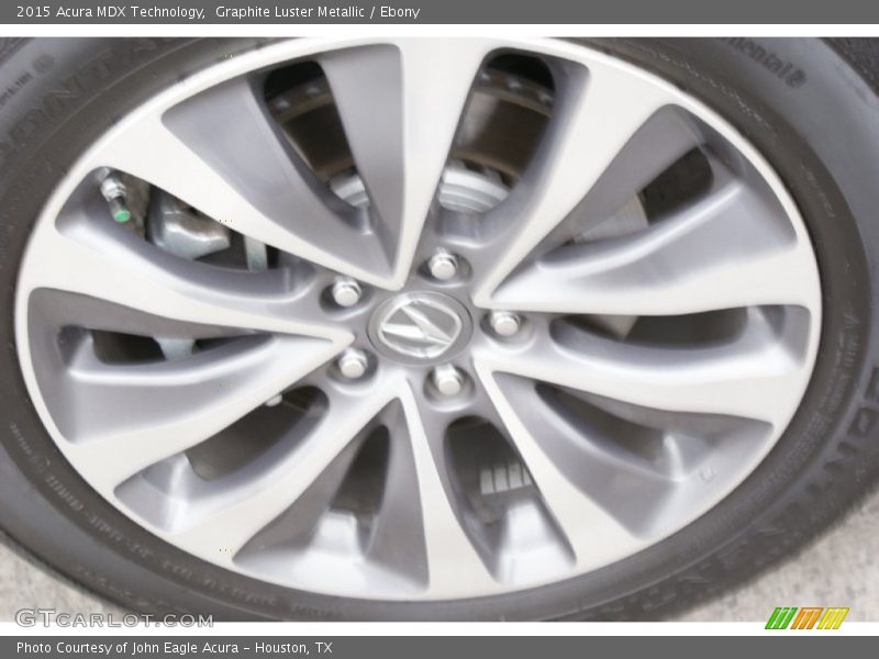 Graphite Luster Metallic / Ebony 2015 Acura MDX Technology