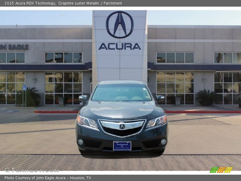 Graphite Luster Metallic / Parchment 2015 Acura RDX Technology