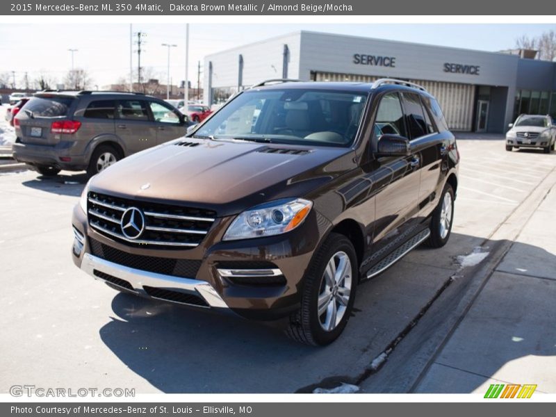 Dakota Brown Metallic / Almond Beige/Mocha 2015 Mercedes-Benz ML 350 4Matic