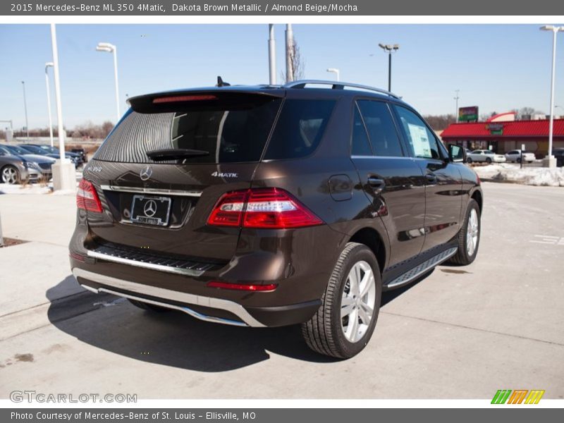Dakota Brown Metallic / Almond Beige/Mocha 2015 Mercedes-Benz ML 350 4Matic