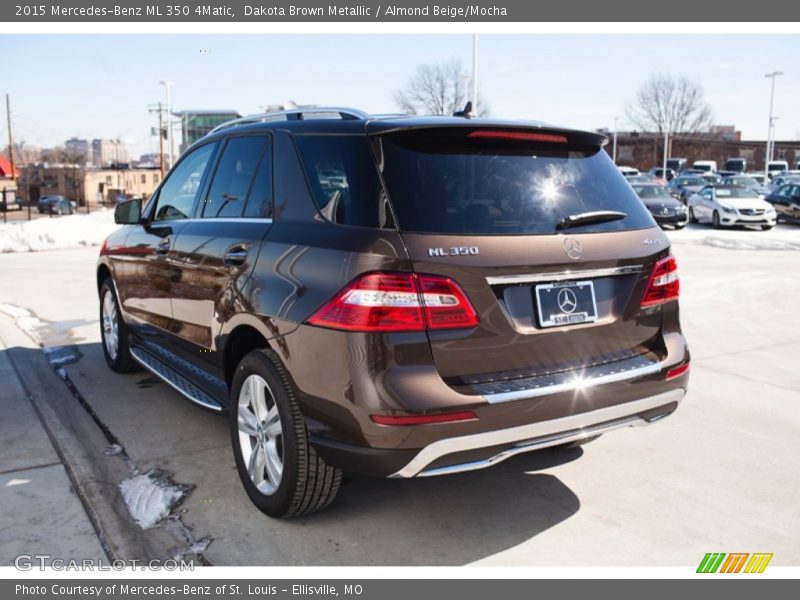 Dakota Brown Metallic / Almond Beige/Mocha 2015 Mercedes-Benz ML 350 4Matic