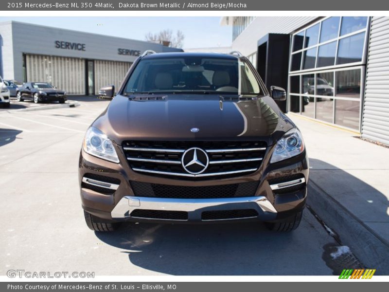 Dakota Brown Metallic / Almond Beige/Mocha 2015 Mercedes-Benz ML 350 4Matic