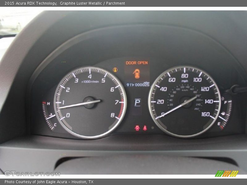 Graphite Luster Metallic / Parchment 2015 Acura RDX Technology