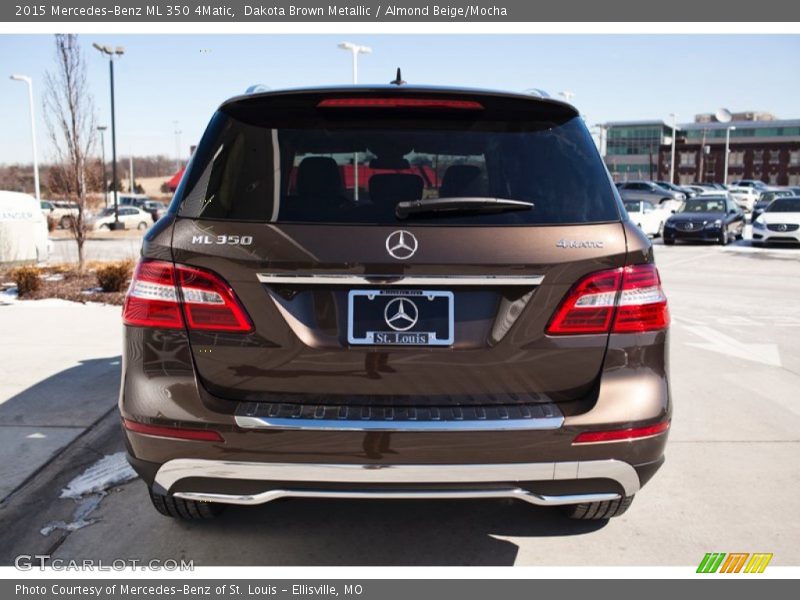 Dakota Brown Metallic / Almond Beige/Mocha 2015 Mercedes-Benz ML 350 4Matic