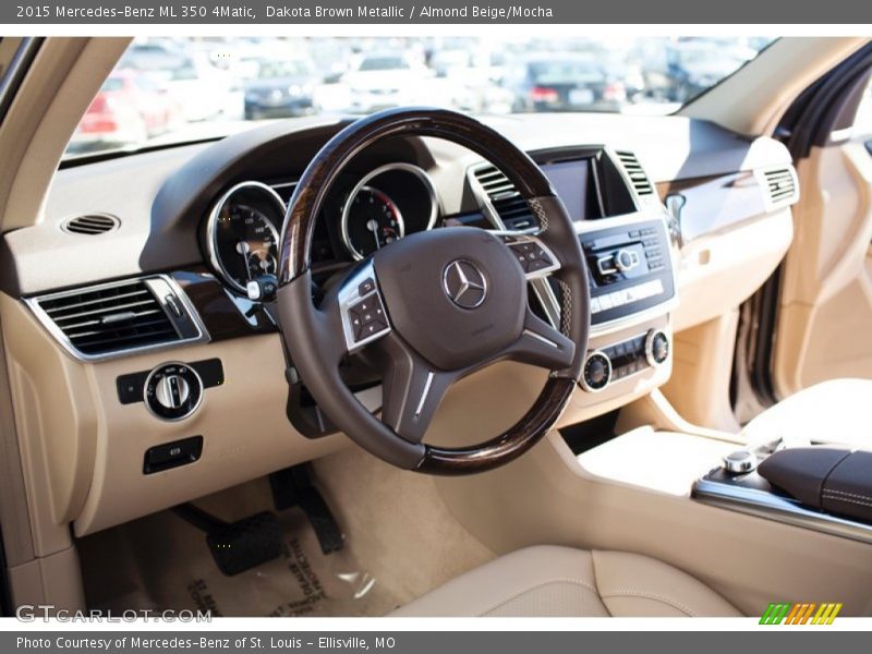 Dakota Brown Metallic / Almond Beige/Mocha 2015 Mercedes-Benz ML 350 4Matic