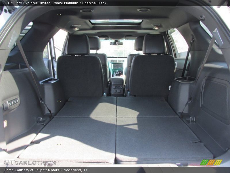 White Platinum / Charcoal Black 2015 Ford Explorer Limited