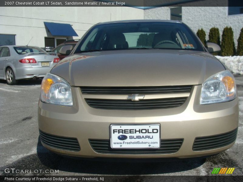 Sandstone Metallic / Neutral Beige 2007 Chevrolet Cobalt LT Sedan