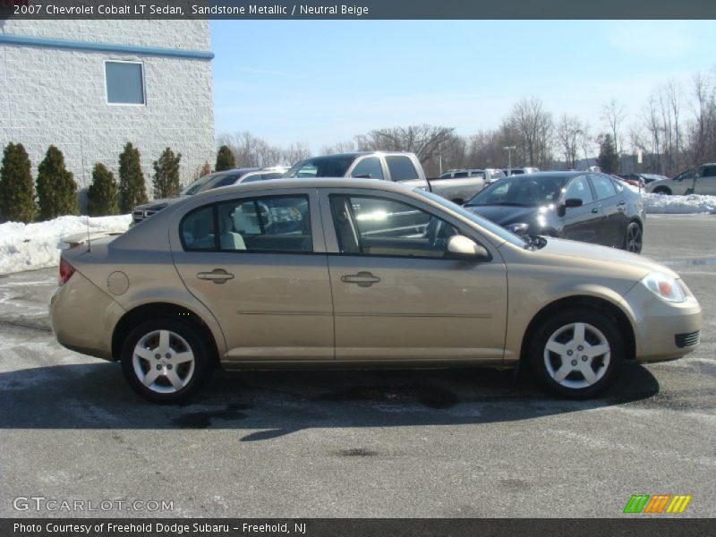 Sandstone Metallic / Neutral Beige 2007 Chevrolet Cobalt LT Sedan