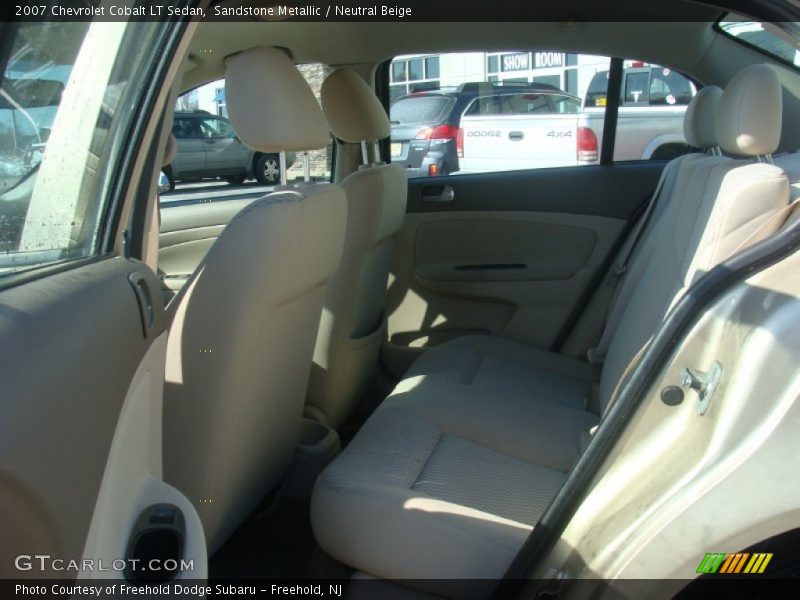 Sandstone Metallic / Neutral Beige 2007 Chevrolet Cobalt LT Sedan