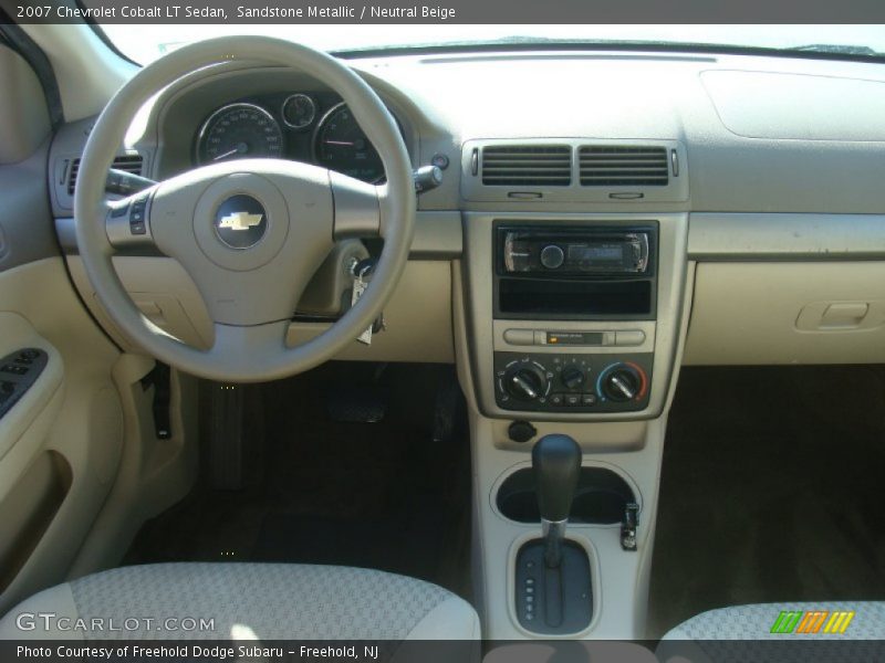 Sandstone Metallic / Neutral Beige 2007 Chevrolet Cobalt LT Sedan