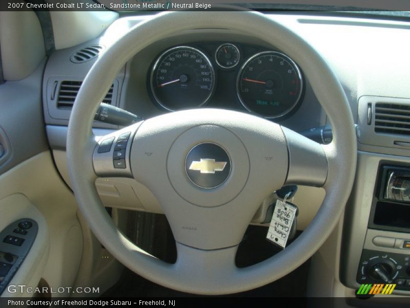 Sandstone Metallic / Neutral Beige 2007 Chevrolet Cobalt LT Sedan