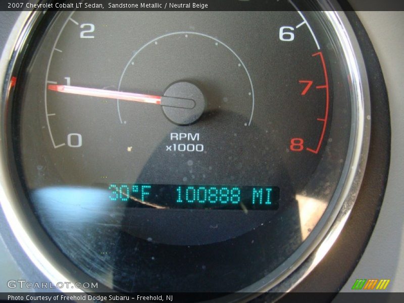 Sandstone Metallic / Neutral Beige 2007 Chevrolet Cobalt LT Sedan