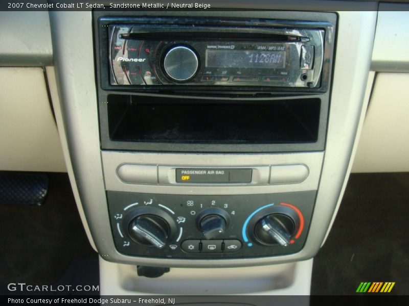 Sandstone Metallic / Neutral Beige 2007 Chevrolet Cobalt LT Sedan
