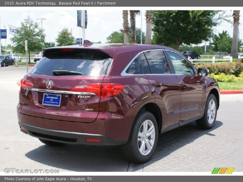 Basque Red Pearl II / Parchment 2015 Acura RDX Technology