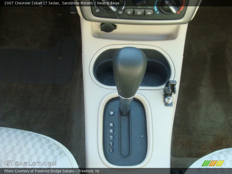 Sandstone Metallic / Neutral Beige 2007 Chevrolet Cobalt LT Sedan
