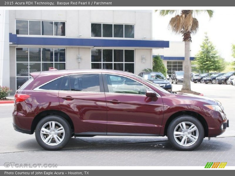 Basque Red Pearl II / Parchment 2015 Acura RDX Technology