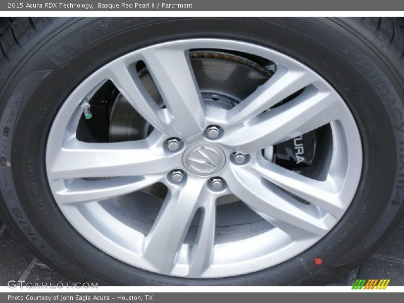 Basque Red Pearl II / Parchment 2015 Acura RDX Technology