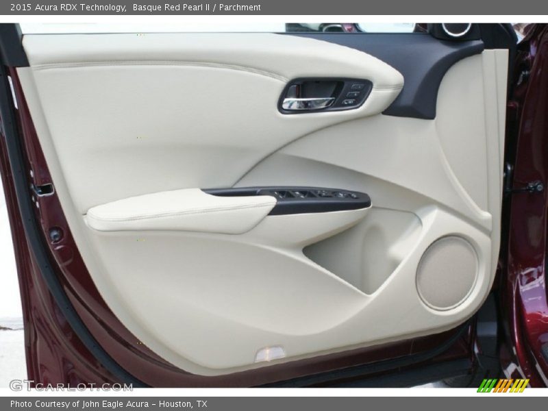 Basque Red Pearl II / Parchment 2015 Acura RDX Technology