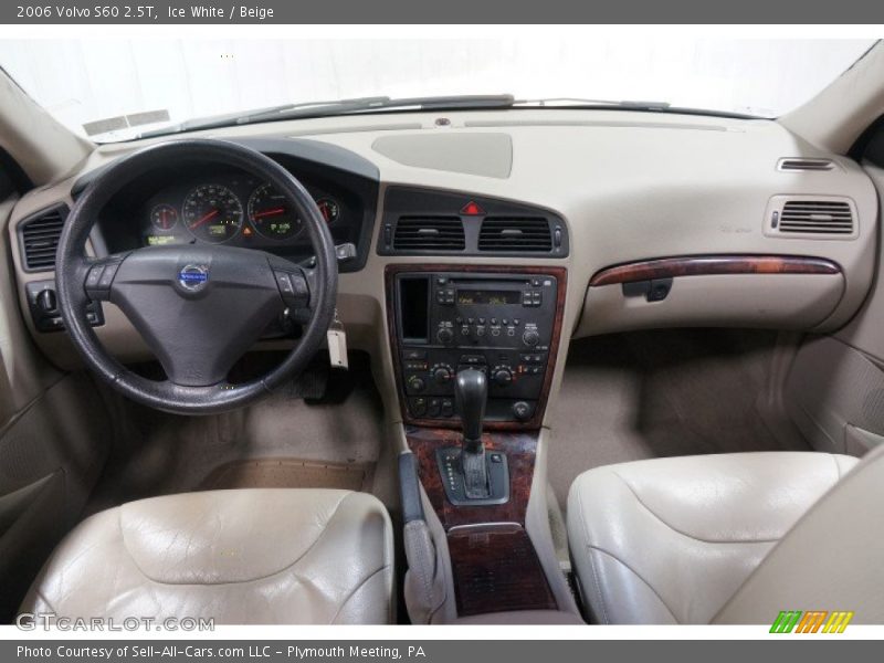 Ice White / Beige 2006 Volvo S60 2.5T