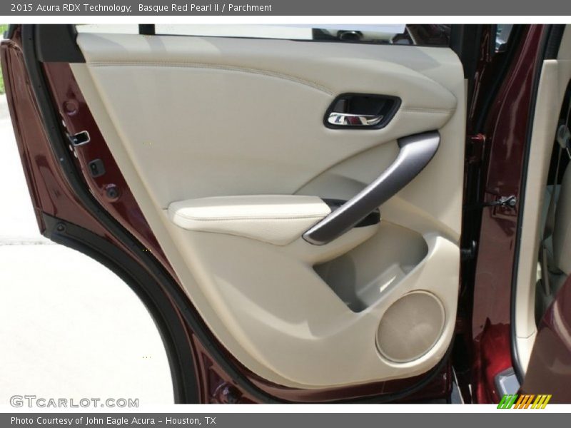 Basque Red Pearl II / Parchment 2015 Acura RDX Technology
