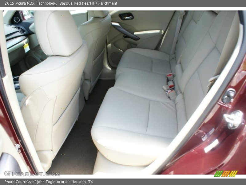 Basque Red Pearl II / Parchment 2015 Acura RDX Technology