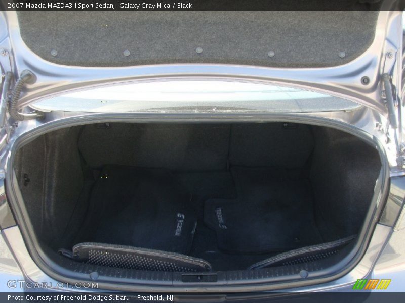 Galaxy Gray Mica / Black 2007 Mazda MAZDA3 i Sport Sedan