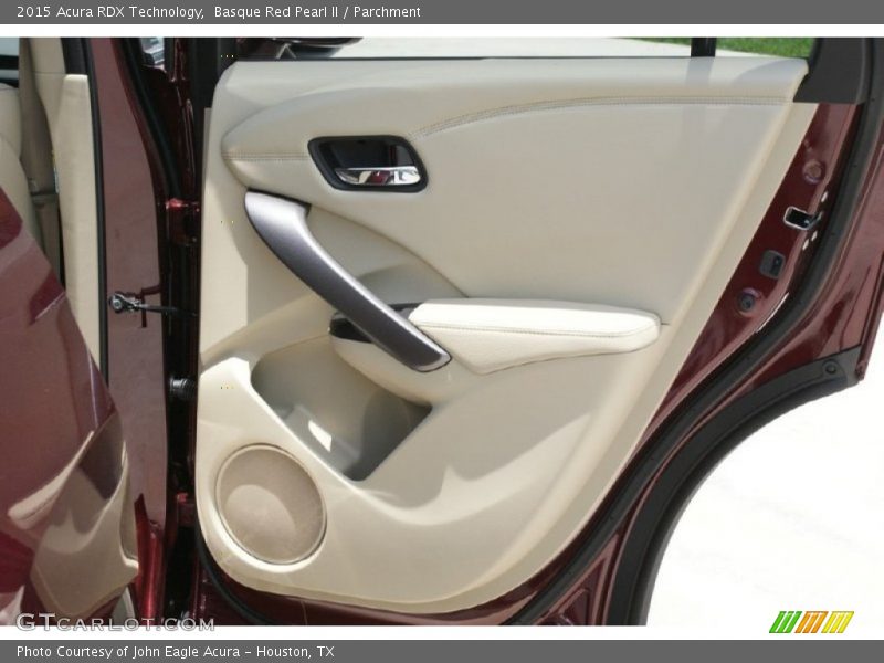 Basque Red Pearl II / Parchment 2015 Acura RDX Technology