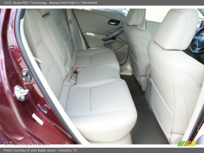 Basque Red Pearl II / Parchment 2015 Acura RDX Technology